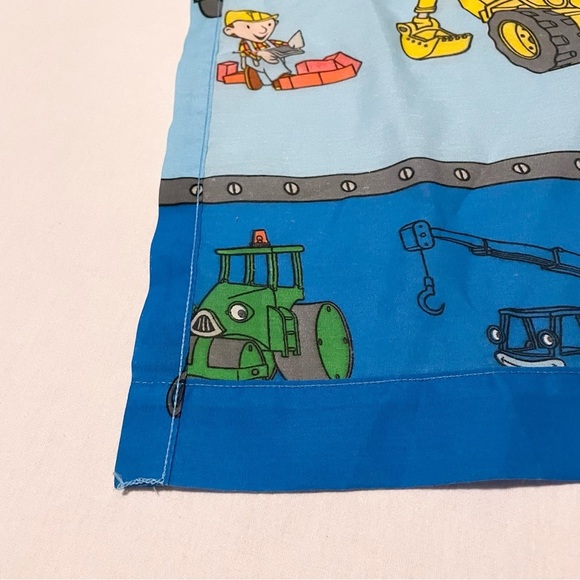 Vintage Bob The Builder Twin Flat Sheet Dan River - Picture 13 of 16